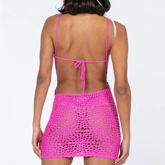 CHYARNA MINI DRESS PINK - sold out - Picture 6 of 6
